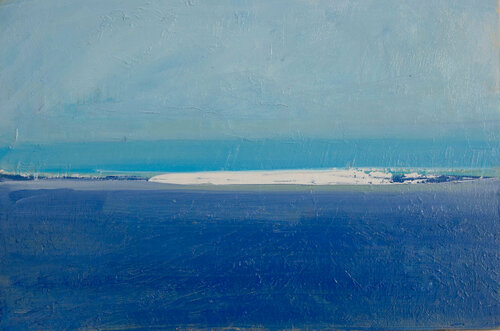 Blue #2 by Luca Raimondi, Painting for Sale on Select