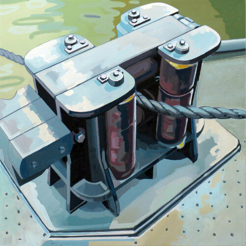 Hamburg 002 by Manuel Di Chiara, Painting for Sale on Select
