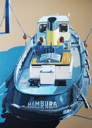 HAMBURG by Manuel Di Chiara, Painting for Sale on Select