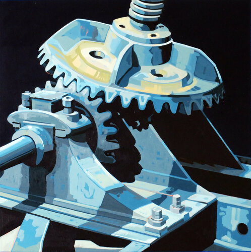 Hamburg 004 by Manuel Di Chiara, Painting for Sale on Select