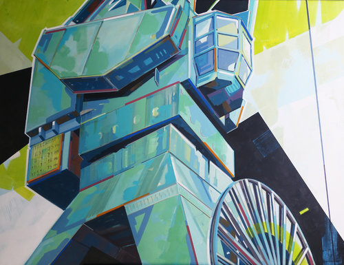 Kampnagel 003 by Manuel Di Chiara, Painting for Sale on Select