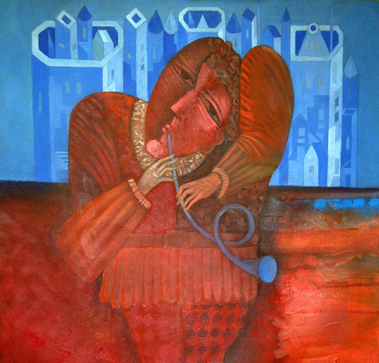 The Song of my Soul Van Hovak Original painting for sale