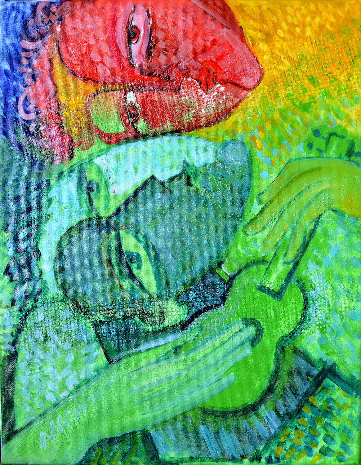 Musical Mood Van Hovak Original painting for sale