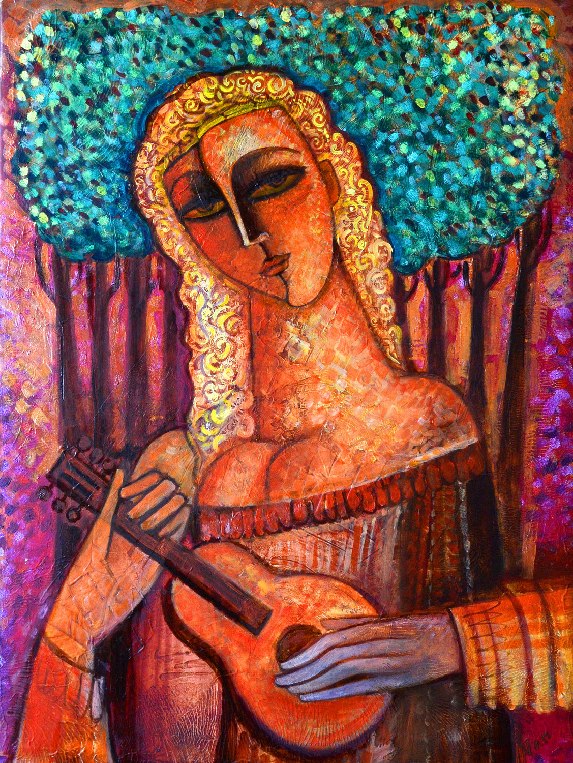 Song Van Hovak Original painting for sale