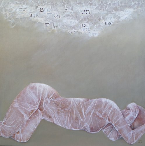 Chrysalide II by Andrée Cazin, Painting for Sale on Select