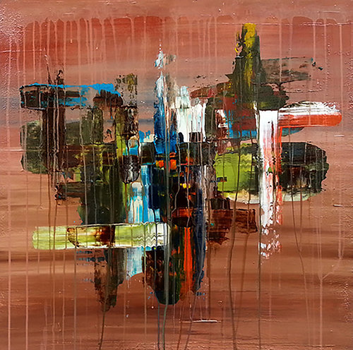 4 Variations_03 by Parscha Mirghawameddin, Painting for Sale on Select