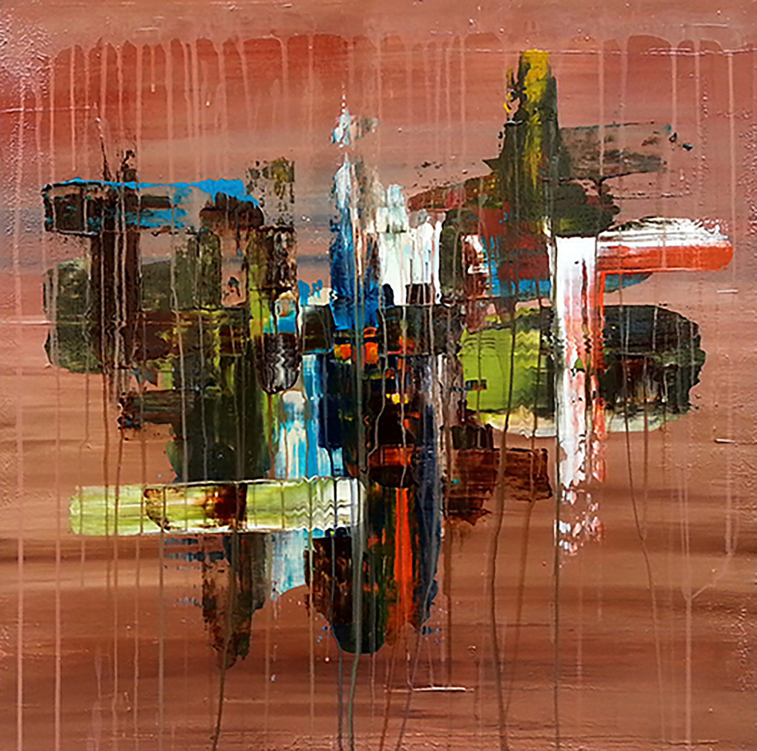 4 Variations_03 Parscha Mirghawameddin Original painting for sale
