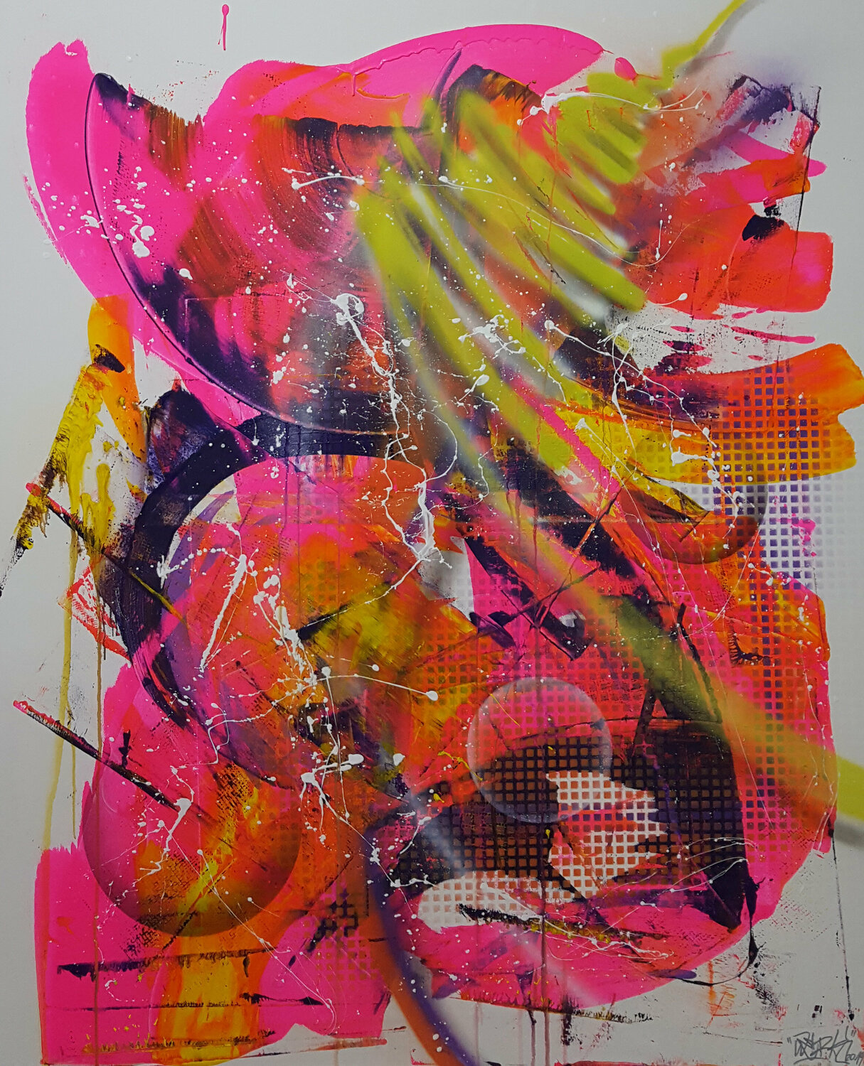 Graff N°1278 Parscha Mirghawameddin Original painting for sale