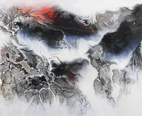 Inception 淵源 by Calvin Chih-Hao Teng, Painting for Sale on Select