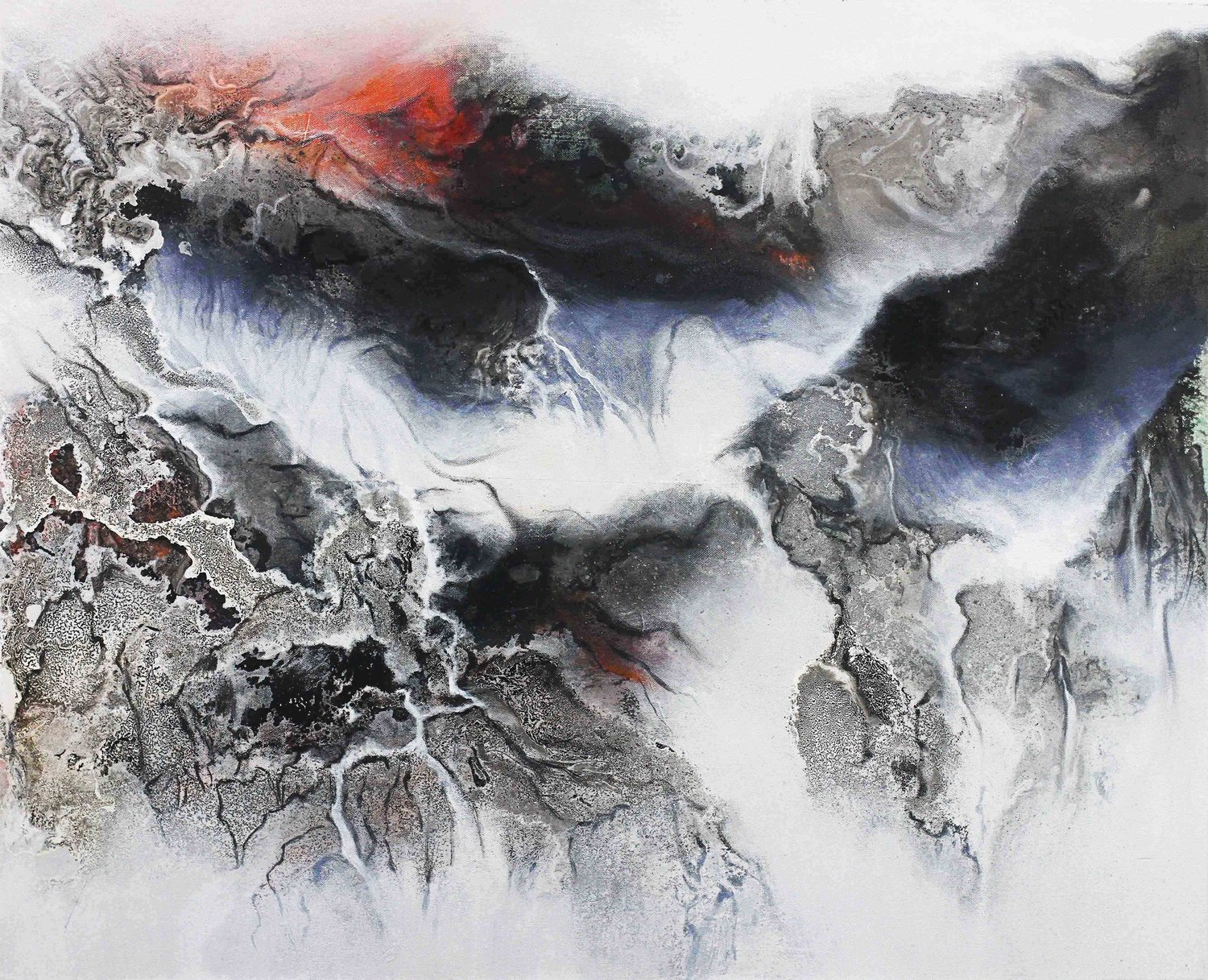 Inception 淵源 Calvin Chih-Hao Teng Original painting for sale