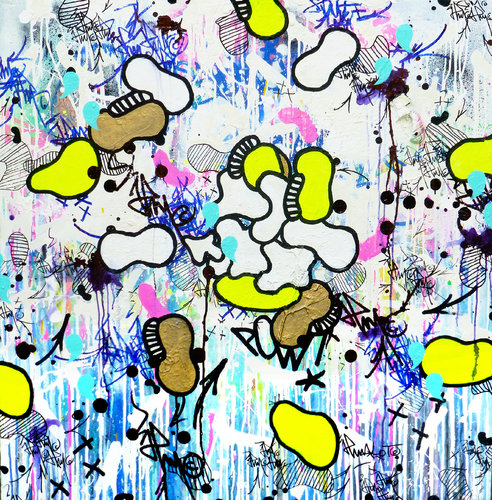 Abstract Pow 2015 by Jp Malot, Painting for Sale on Select