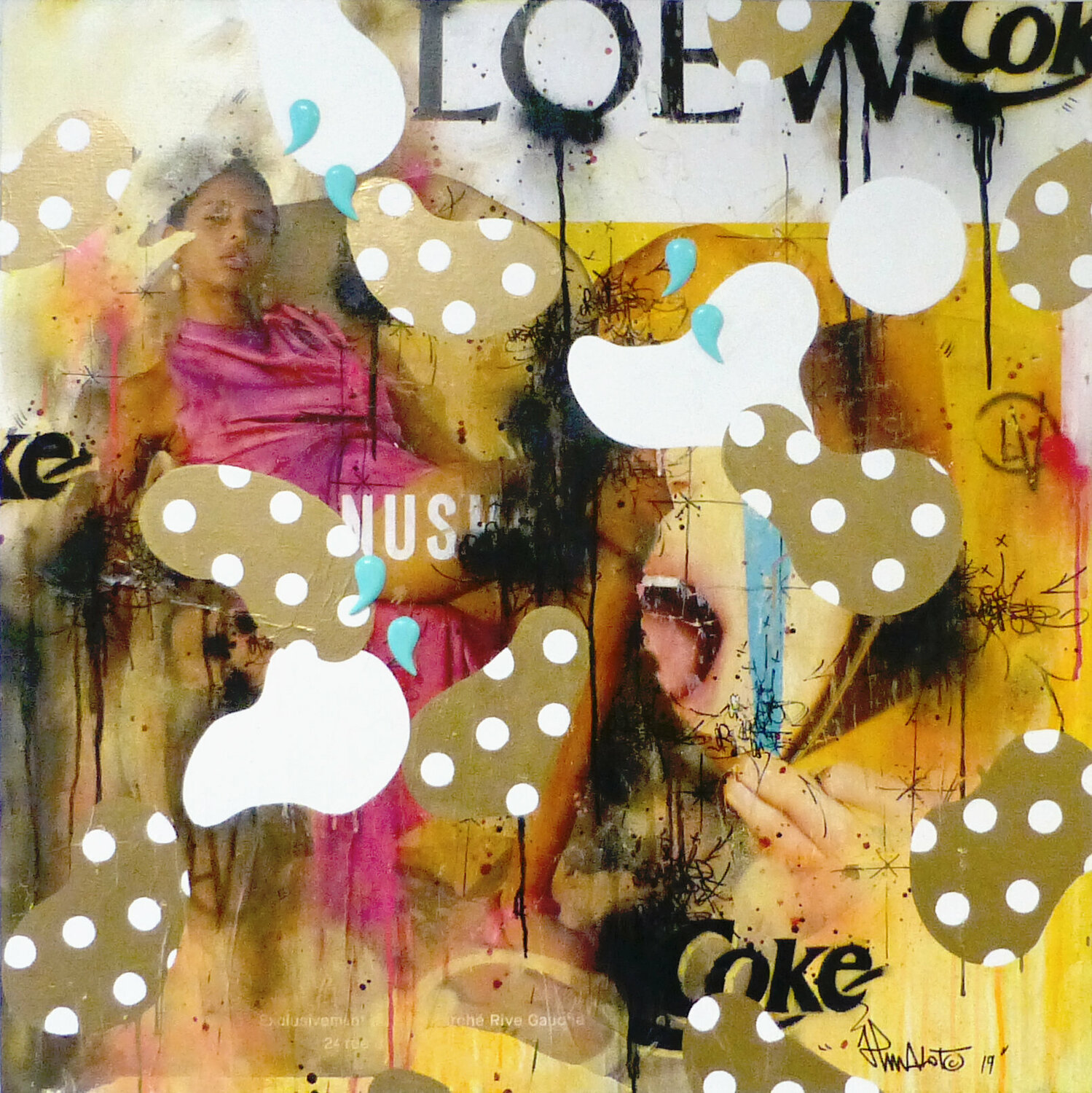LOEWEMOI Jp Malot Original painting for sale