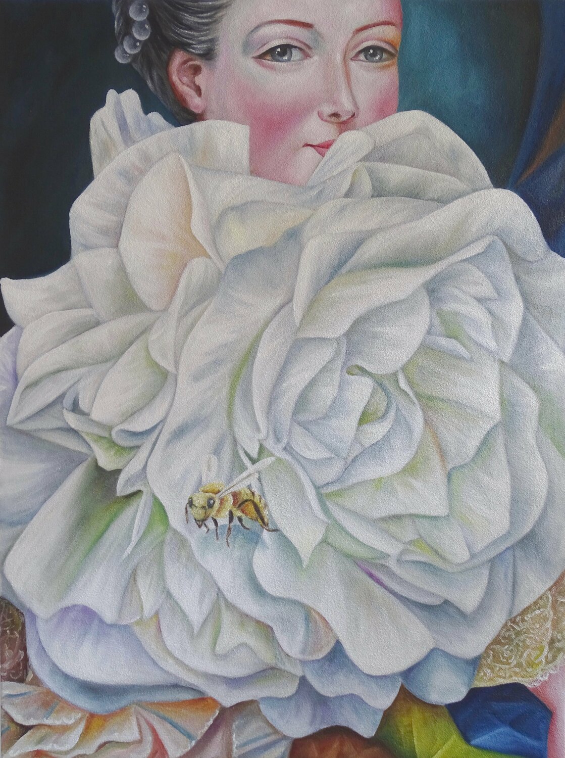 QUEEN BEE Filiberto Montesinos Castañón Original painting for sale