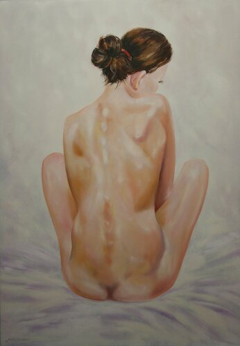 A WHITER SHADE OF PALE  I by Peter Goodhall, Painting for Sale on Select