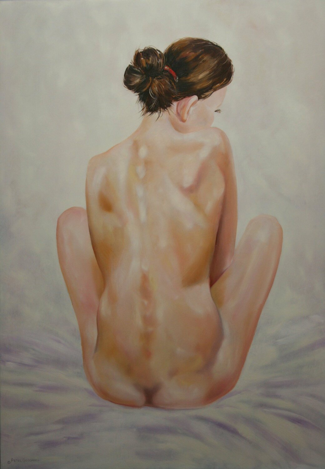 A WHITER SHADE OF PALE  I Peter Goodhall Original painting for sale