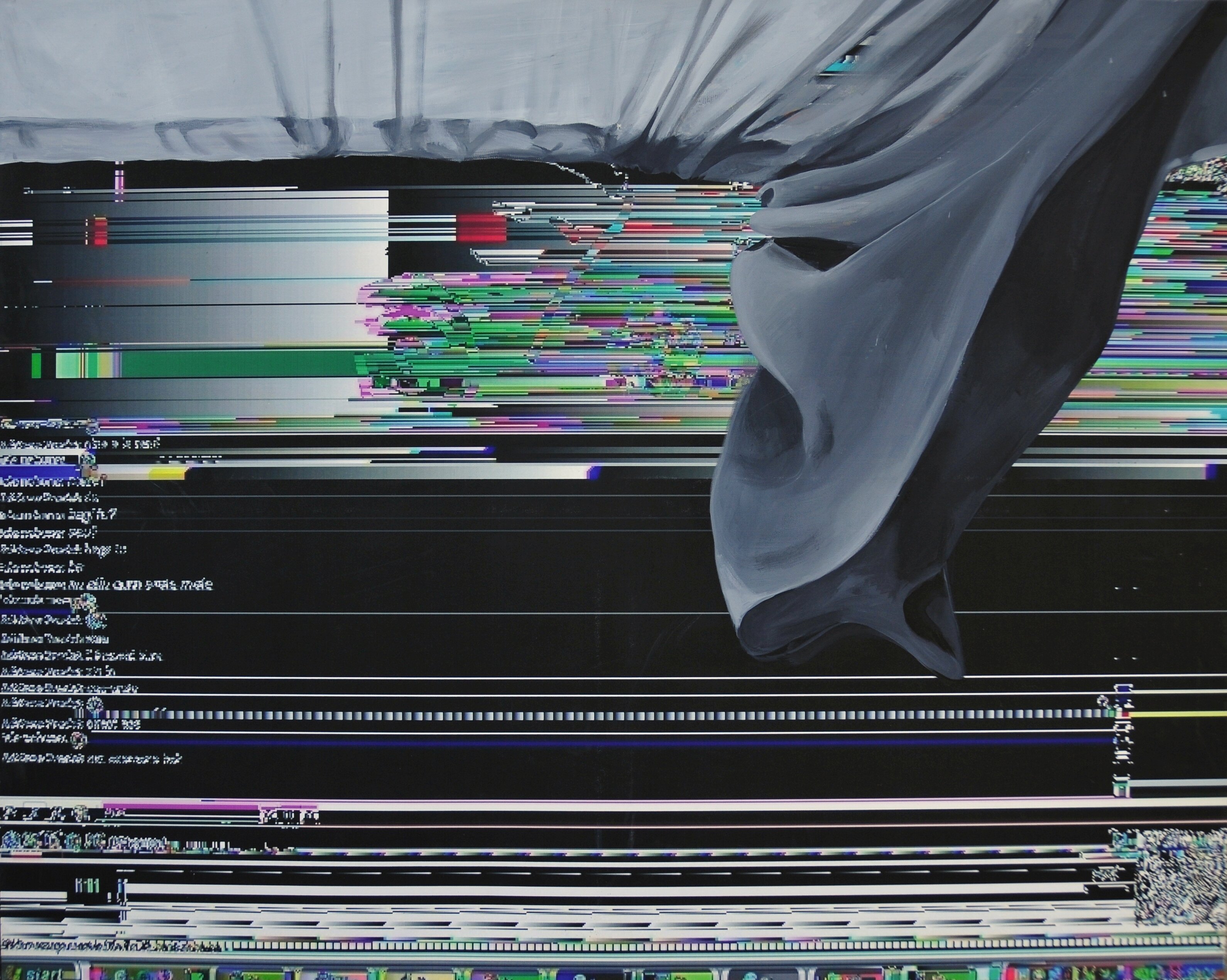 Topic Glitch paintings