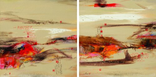 Another world by Xiaoyang Galas, Painting for Sale on Select