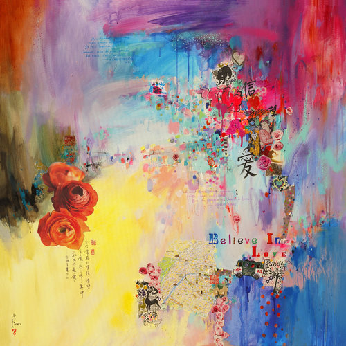 Believe in love - Impression d'art by Xiaoyang Galas, Print for Sale on Select