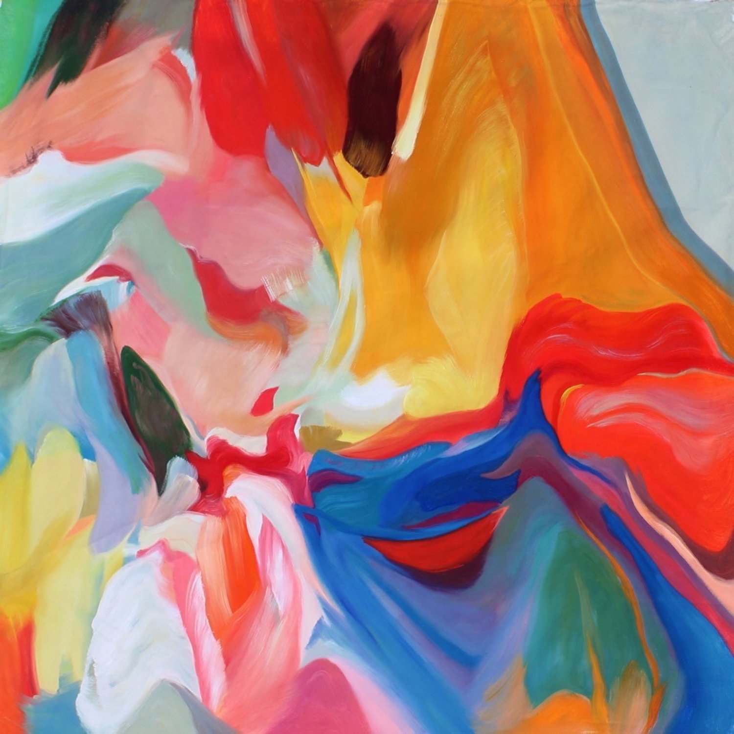 Volcano 2 Irena Orlov Original painting for sale