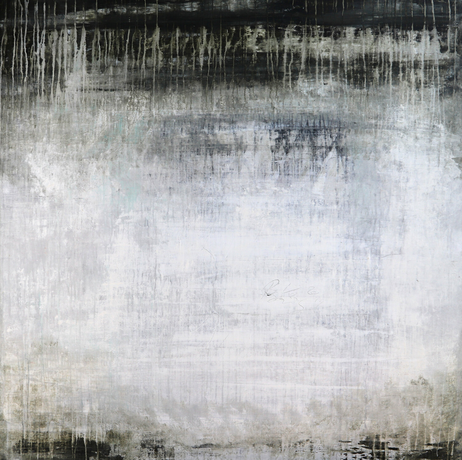 "1275 dark green exclusive" Roger König Original painting for sale