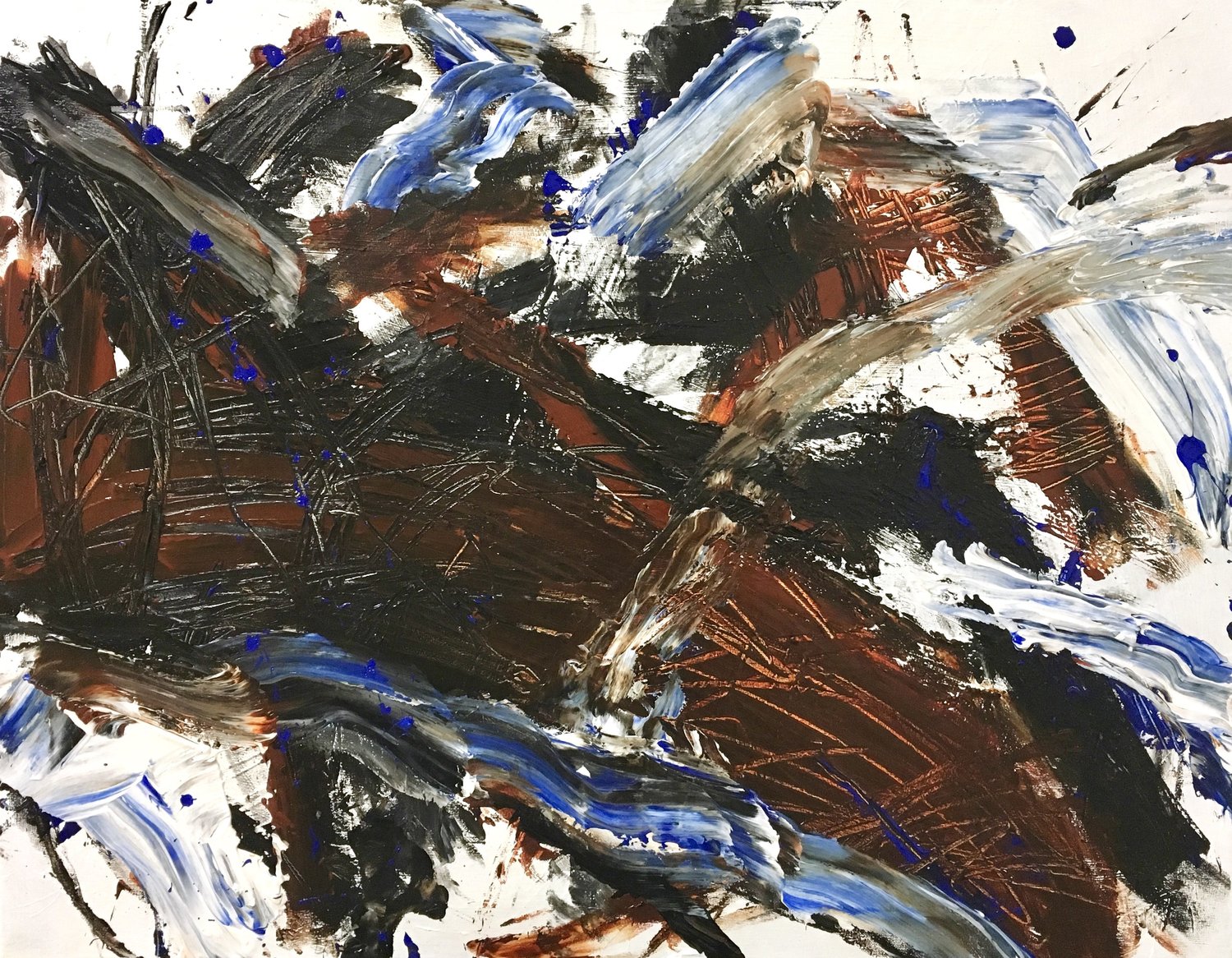Doletitbotheryou (Zen Study) Krisztina Horvath Original painting for sale