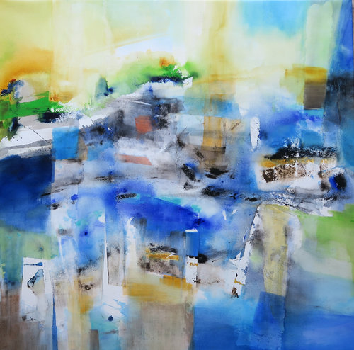 Intrusion à l'Atelier by Anne Bironneau, Painting for Sale on Select
