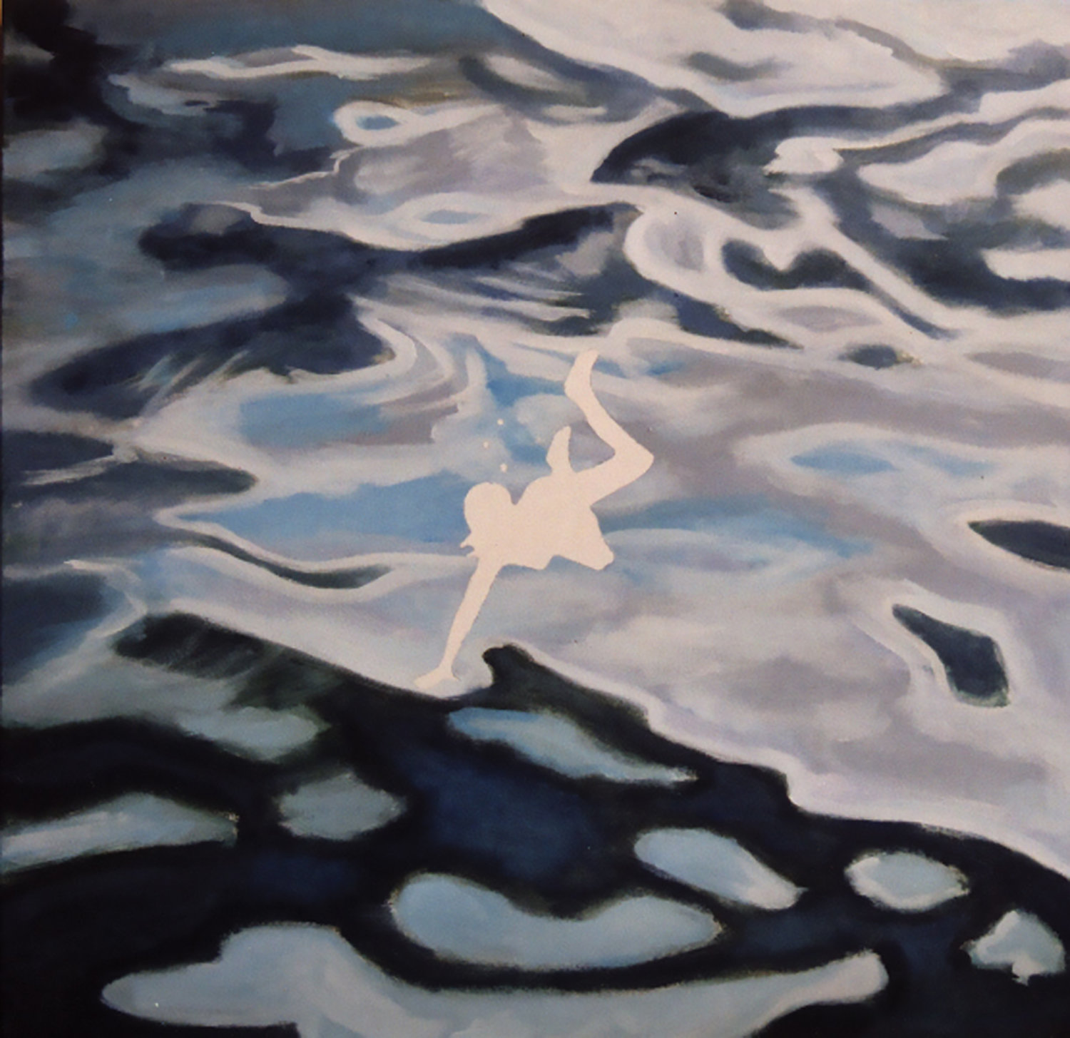Sky High - Deep Down (5/6) Marit Otto Original painting for sale
