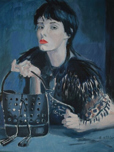 " Louis Vuitton Tasche "  3 by Ela Köhler, Painting for Sale on Select