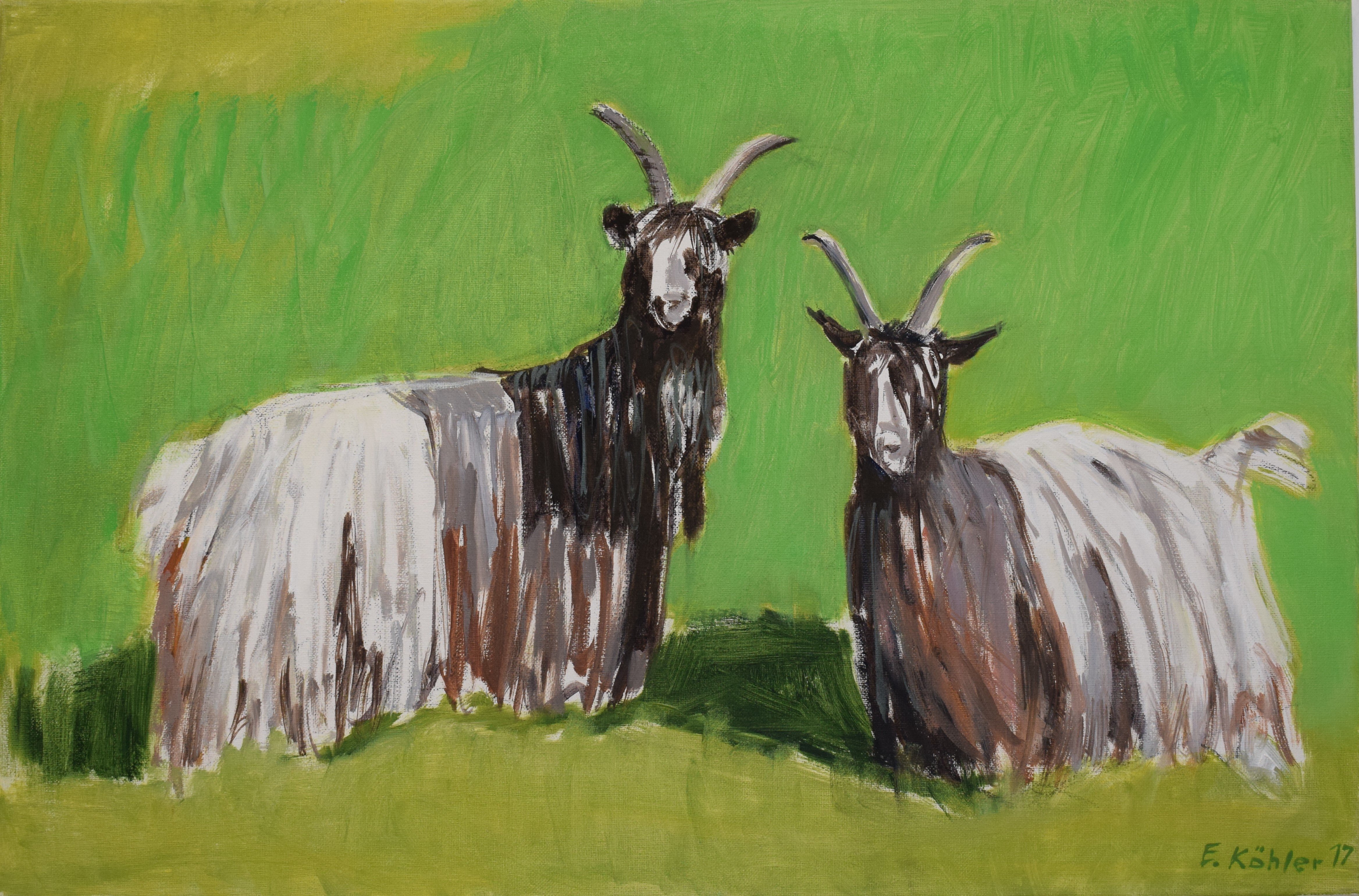 Topic Goats paintings