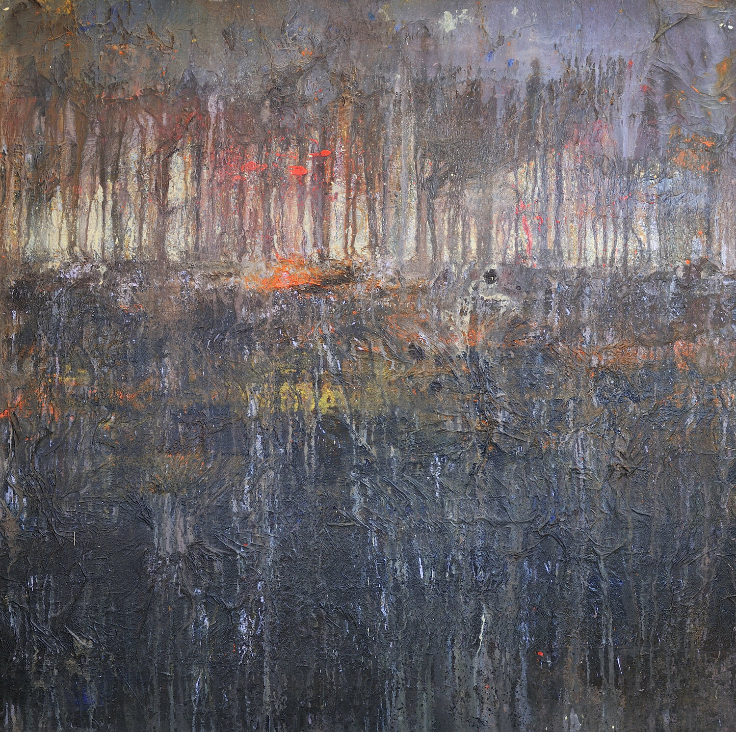 Sans Titre 9 Arnaud Gautron Original painting for sale