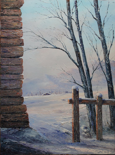 La barrière by Jacques Majos, Painting for Sale on Select