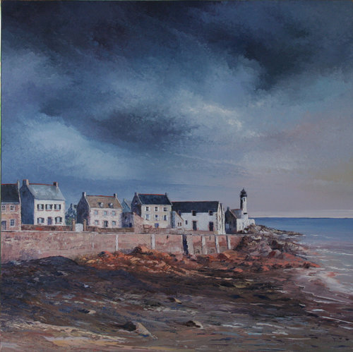 L'île de Sein by Jacques Majos, Painting for Sale on Select