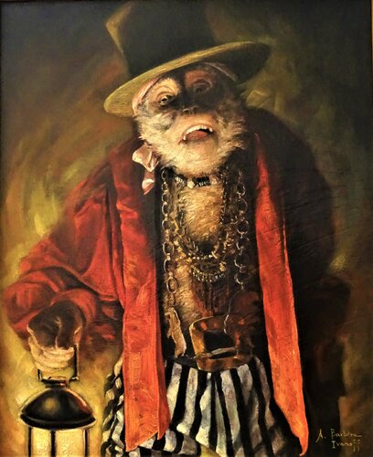 Diogène le Cynique by Alexandre Barbera-Ivanoff, Painting for Sale on Select