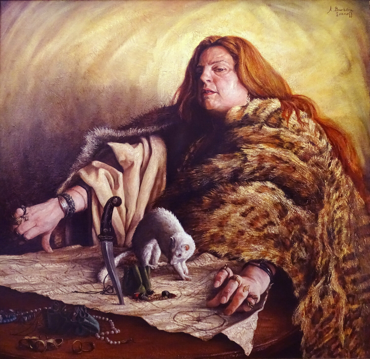 La Punaise Alexandre Barbera-Ivanoff Original painting for sale
