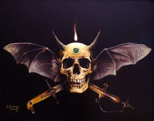 Pirate spirit by Alexandre Barbera-Ivanoff, Painting for Sale on Select