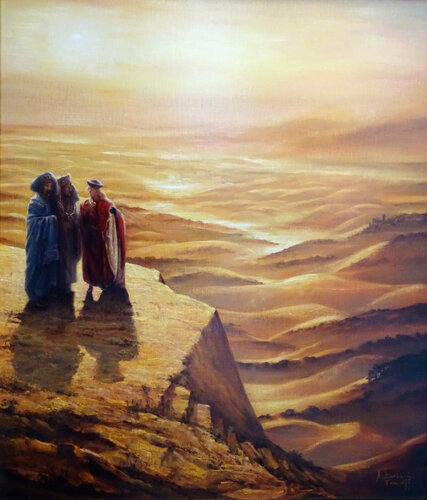Les trois Filtres by Alexandre Barbera-Ivanoff, Painting for Sale on Select