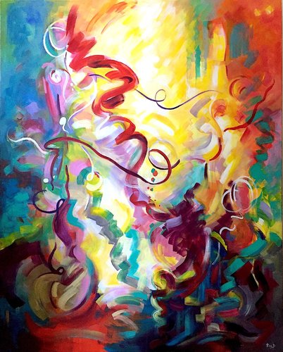 The circle of life by Ella Prakash, Painting for Sale on Select