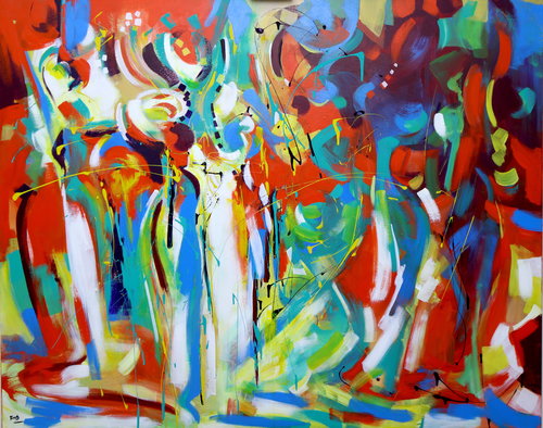 SUMMER DANCE by Ella Prakash, Painting for Sale on Select