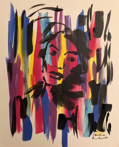 Regard Sucré by Caroline Montigneaux, Painting for Sale on Select