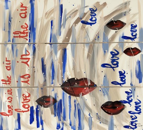 Love is in the air by Caroline Montigneaux, Painting for Sale on Select