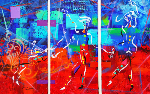 ♦ Renoncement by Tropel, Painting for Sale on Select