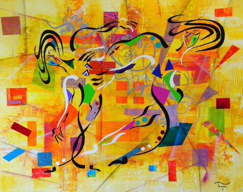 Étranglement by Tropel, Painting for Sale on Select