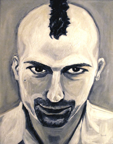 Taxi Driver by Thomas Pramhas, Painting for Sale on Select