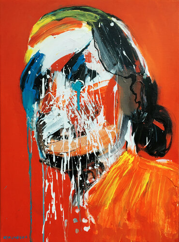 Joker by Lena Krashevka, Painting for Sale on Select
