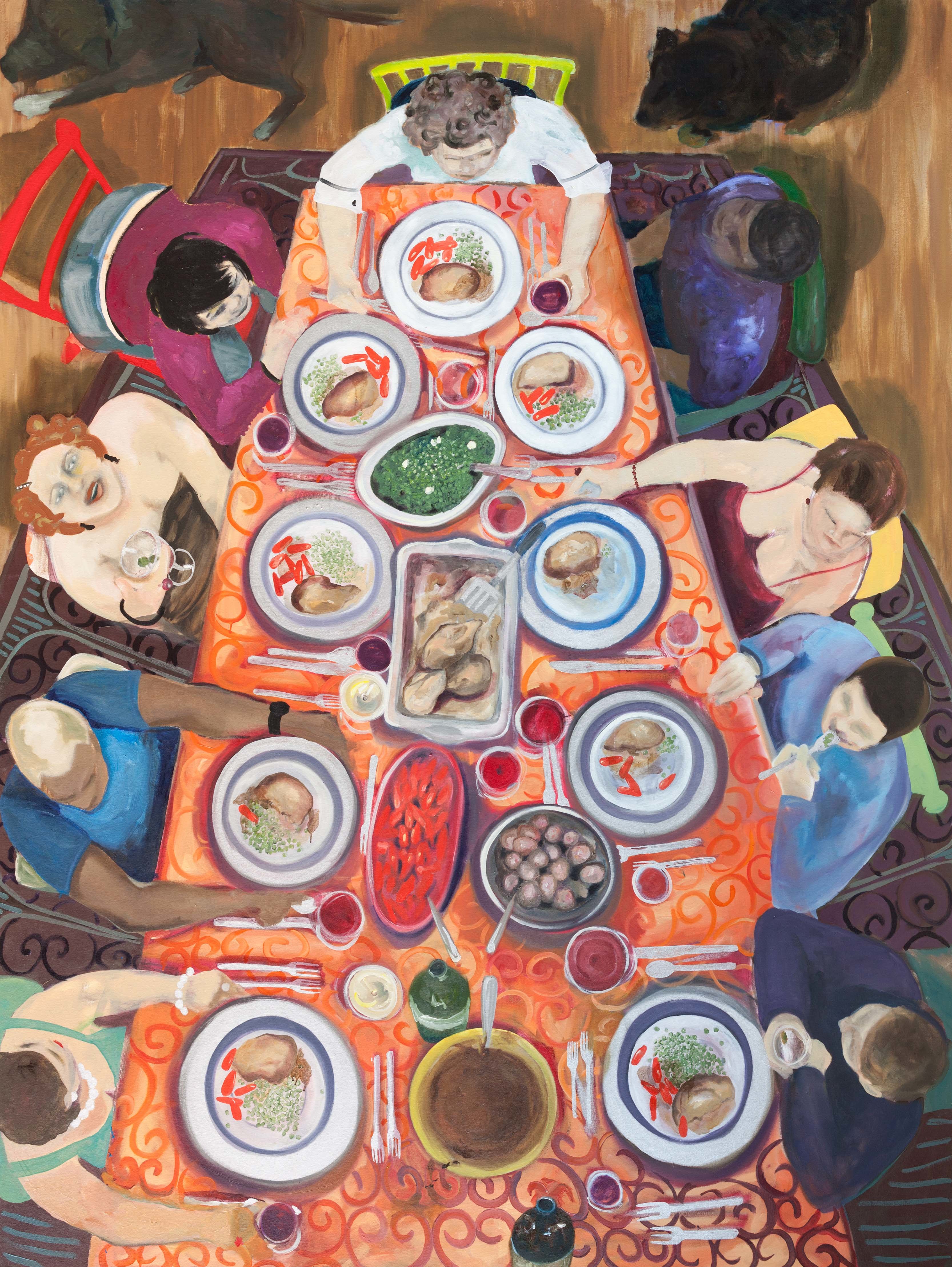 Artist's 1990's Dinner Party