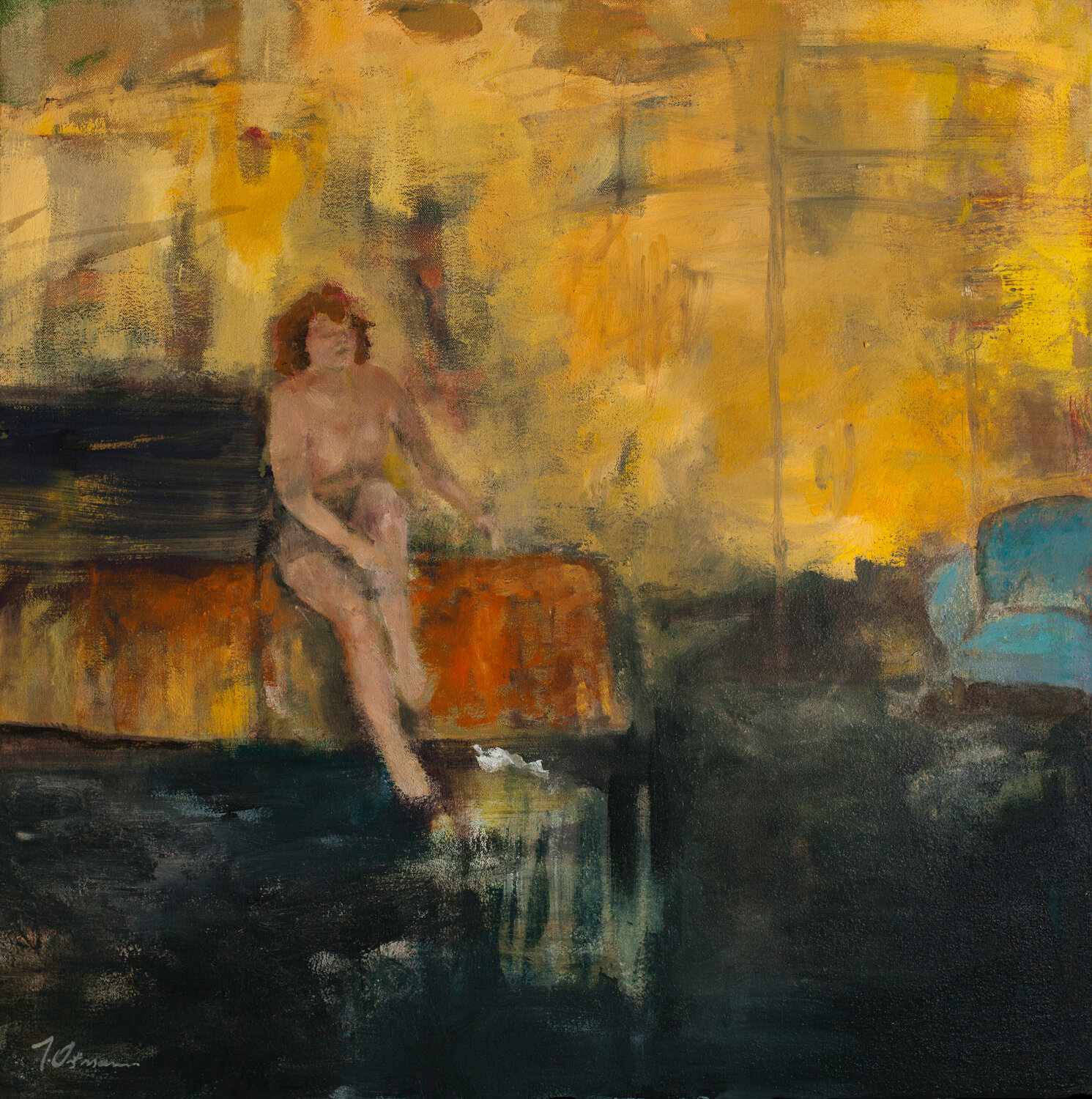 Days End Tracy Ostmann Haschke Original painting for sale