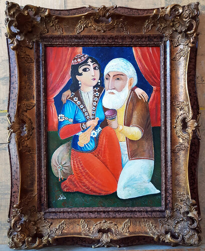1002 by Zakir Ahmedov, Painting for Sale on Select