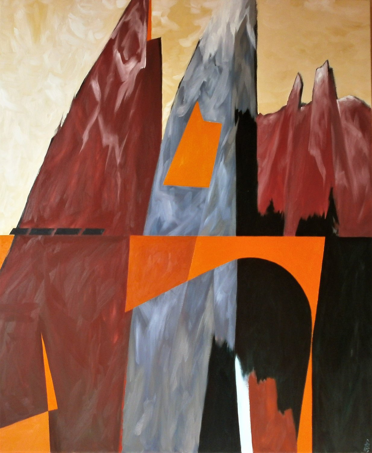 Centovalli-Express Klaus Feuchtinger Original painting for sale