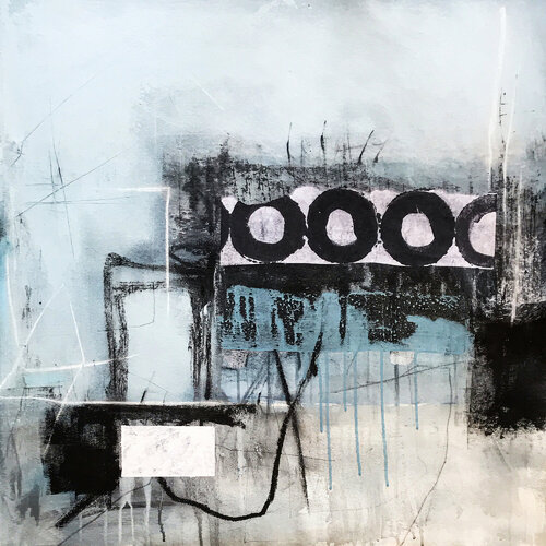 Rain on Window I by Michela Sorrentino, Painting for Sale on Select
