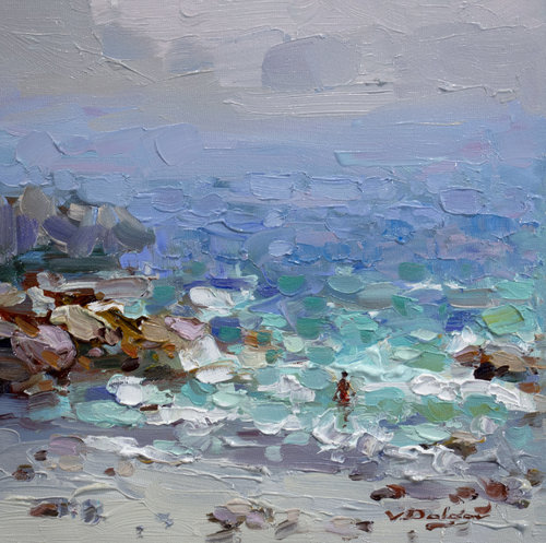 Seashore by Vadim Dolgov, Painting for Sale on Select